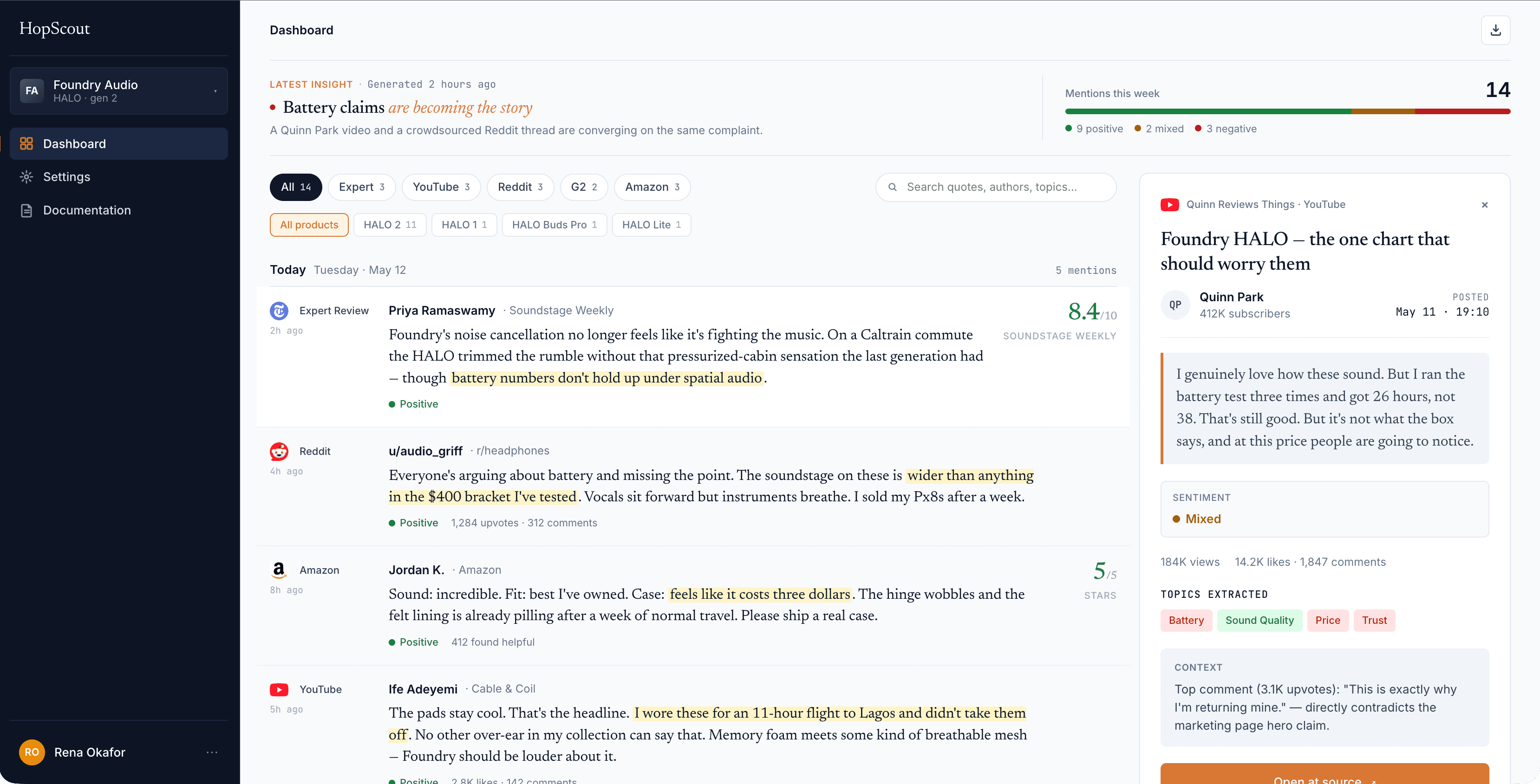 HopScout Dashboard